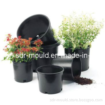 Colorful Plastic Flower Pot Mold